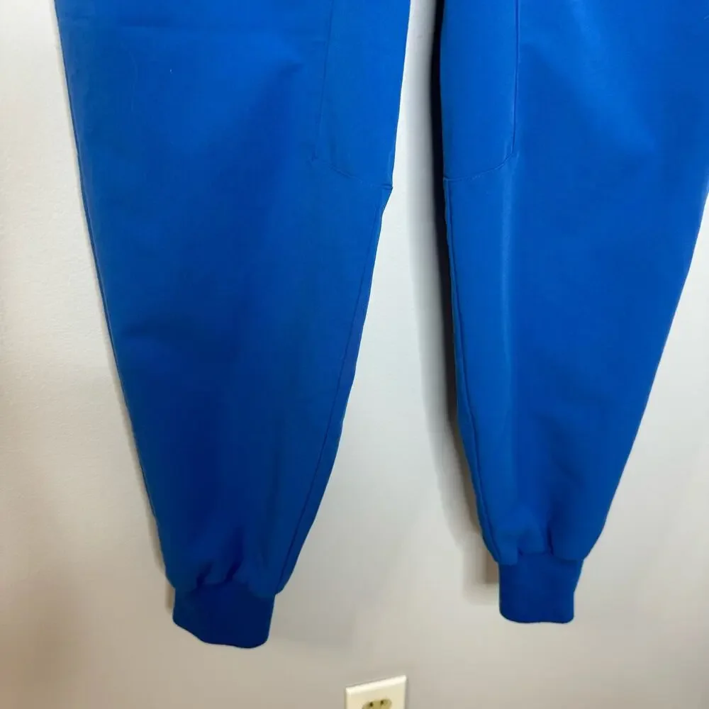 Figs Tansen Jogger Scrub Pants Men’s Blue Drawstring Medical Nurse Small